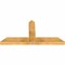 Ekena Millwork Portland Rough Sawn Timber Gable Bracket, Western Red Cedar, 60"W x 30"H x 4"D x 6"F, 12/12 Pitch GBW060X30X0406POR00RWR - alternate 5
